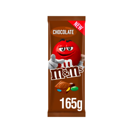 M&Ms Chocolate Bar 165g