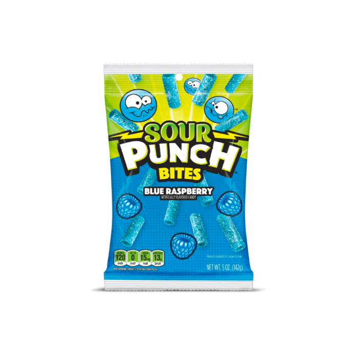 Sweet Joint : Top Candy Shop in Lebanon, Beirut Sour Punch Bites Blue Raspberry