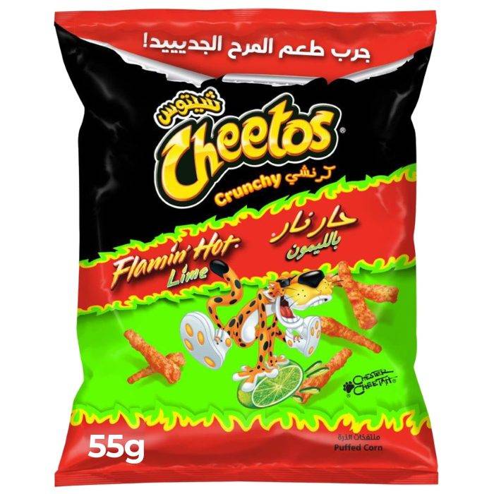 Sweet Joint : Top Candy Shop in Lebanon, Beirut Cheetos Crunchy Flamin hot and Lime