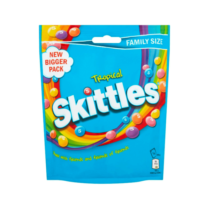 Sweet Joint : Top Candy Shop in Lebanon, Beirut Skittles Tropical Sweet Family Size Pouch