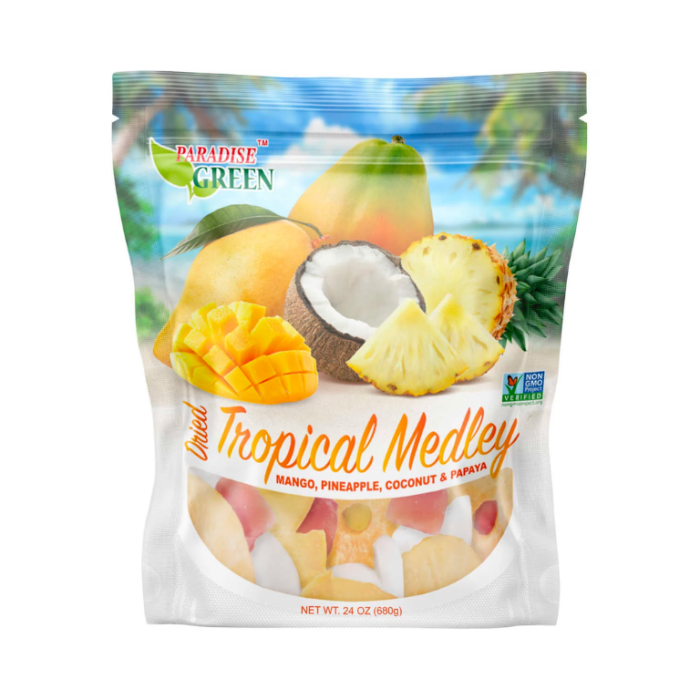 Sweet Joint : Top Candy Shop in Lebanon, Beirut Paradise Green Dried Tropical Medley Mango Pineapple, Coconut And Papaya