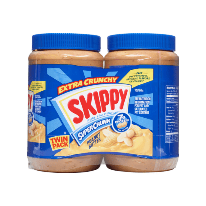 Sweet Joint : Top Candy Shop in Lebanon, Beirut Skippy Super Chunk Peanut Butter Twin Pack 1.36 Kg Each