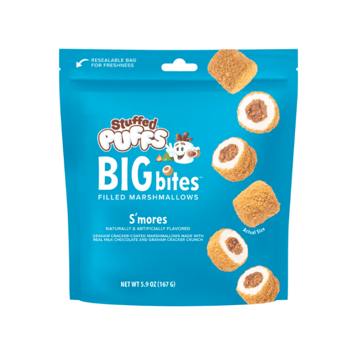 Stuffed Puffs Big Bites S'Mores