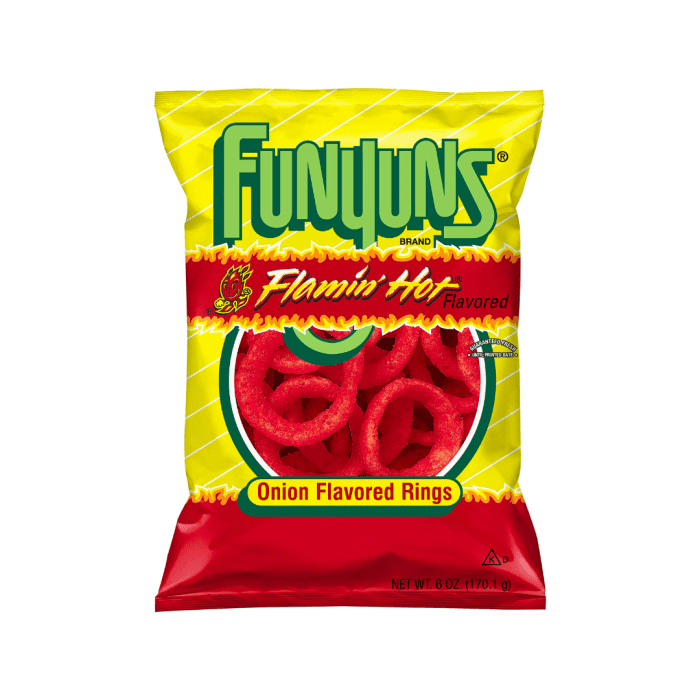 Sweet Joint Funyuns Flamin Hot Onion Flavored Rings