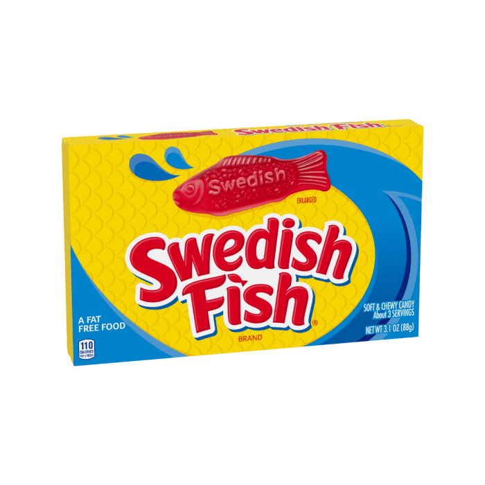 Sweet Joint Swedish Fish Soft & Chewy Candy Theatre