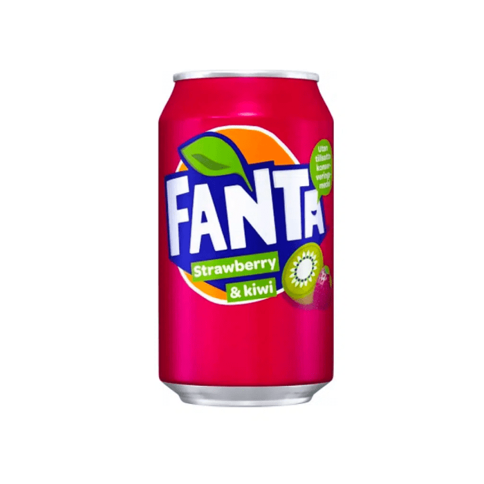 Fanta Strawberry & Kiwi Soda 330ml Can