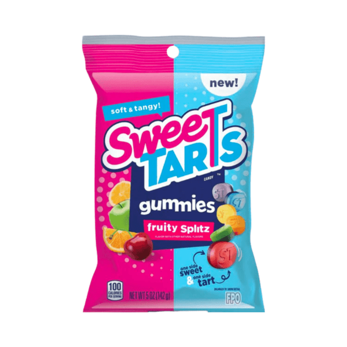Sweetarts Gummies Fruity Splitz 5Oz