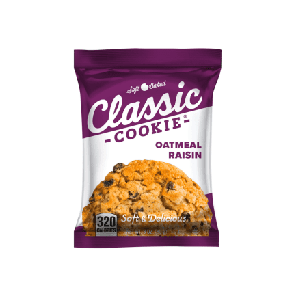 Classic Cookie Oatmeal Raisin 3Oz