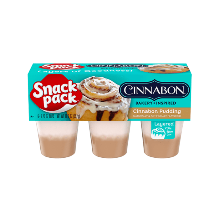 Snack Pk Cinnabon 6Pk 3.25Oz