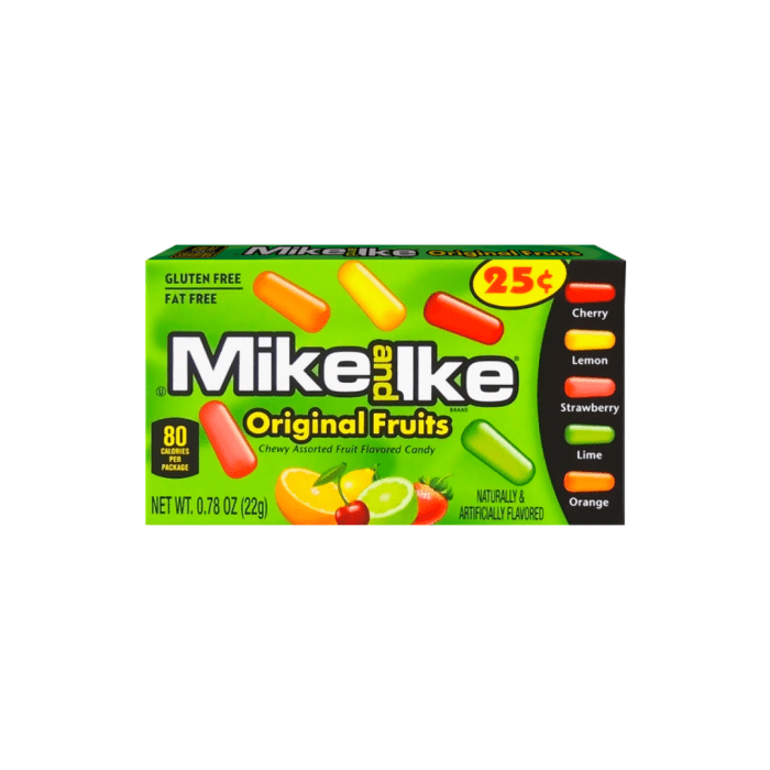Mike & Ike Original Fruit 22G