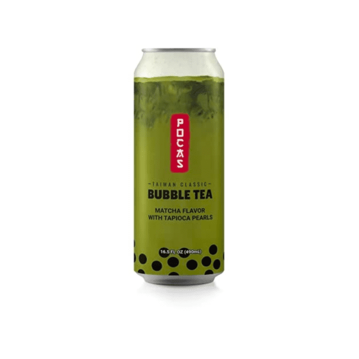 Pocas Bubble Tea Matcha 16.5Oz