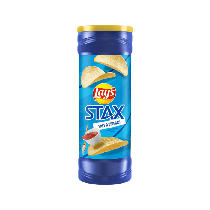 Lays Stax Salt And Vinigear 5.5Oz