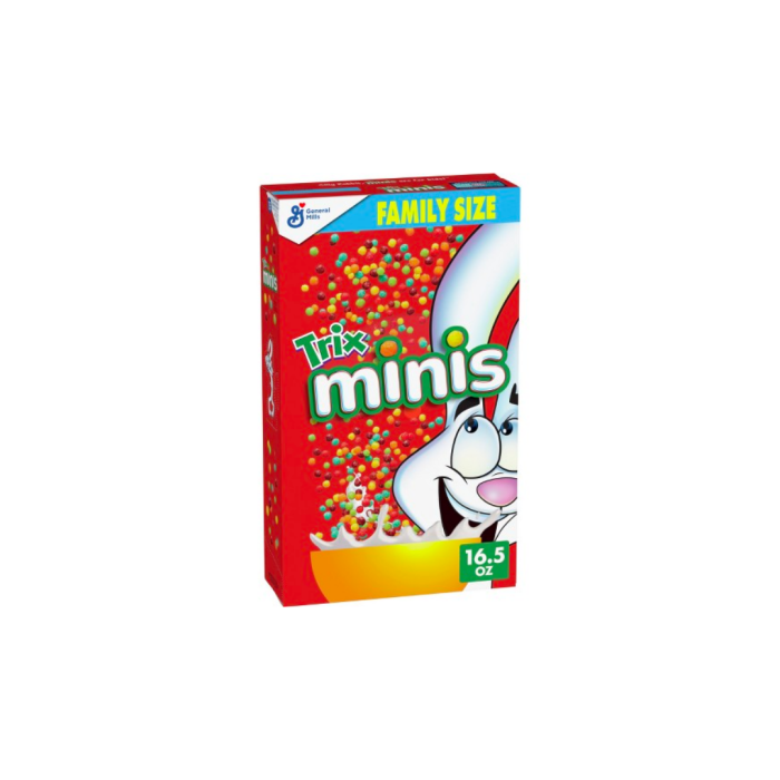 Gm Trix Minis Cereal 16.5Oz