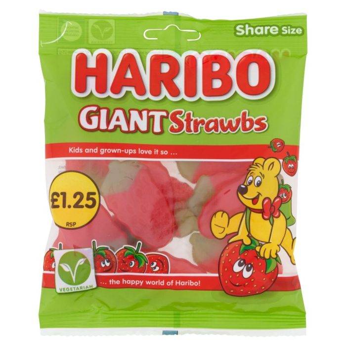 Sweet Joint : Top Candy Shop in Lebanon, Beirut Haribo - Gaint Strawberry 140gr