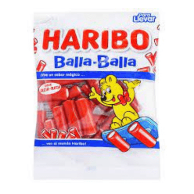  Haribo Balla-Balla Gummy Candy 4-Pack (4 x 160g) : Grocery &  Gourmet Food