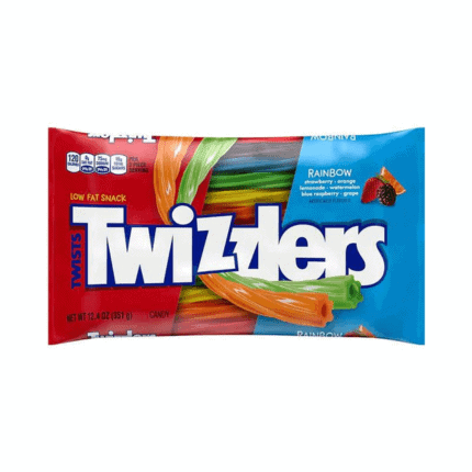 Twizzlers Twists Rainbow Straws 351g