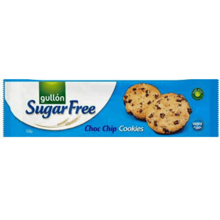 Gullon Sugar Free Choc Chip Cookies 150 gr
