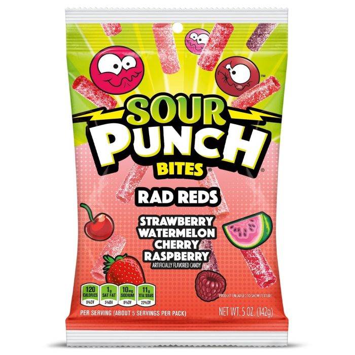 Sweet Joint : Top Candy Shop in Lebanon, Beirut Sour Punch Ragin Reds Chewy Bites