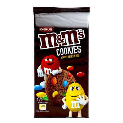 M&M`s Cookies Double Chocolate 180g