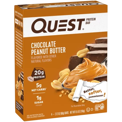 Quest Chocolate Peanut Butter Bar 60g