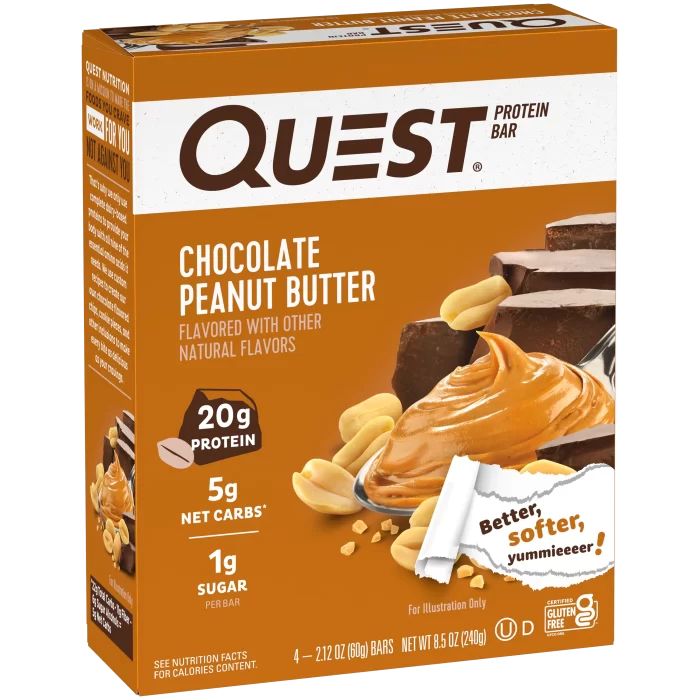 Quest Chocolate Peanut Butter Bar 60g