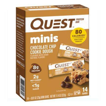 Quest Mini Chocolate Chip Cookie Dough 23g