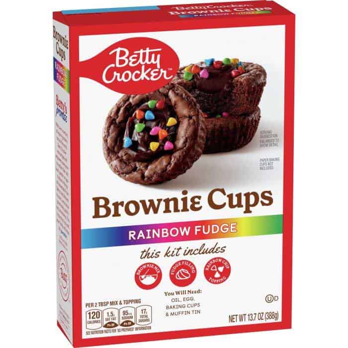 Sweet Joint : Top Candy Shop in Lebanon, Beirut Bc Rainbow Fudge Brownie Cups 13.87 Oz