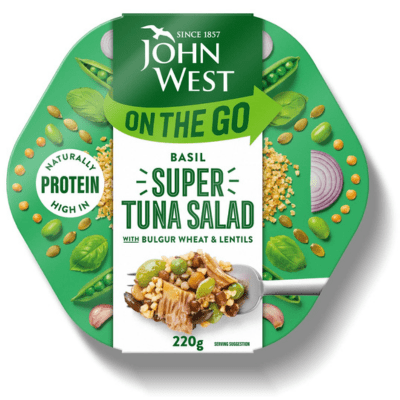 John West On The Go Basil Super Tuna Salad 220 gr