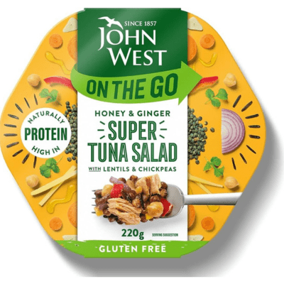 John West On The Go Honey & Ginger Super Tuna Salad 220 gr