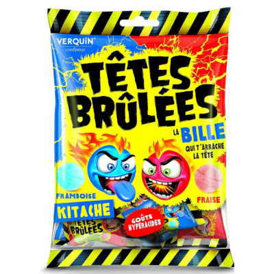 Tetes Brulees Paint Bille Bonbons, 135 g (4,8 oz)