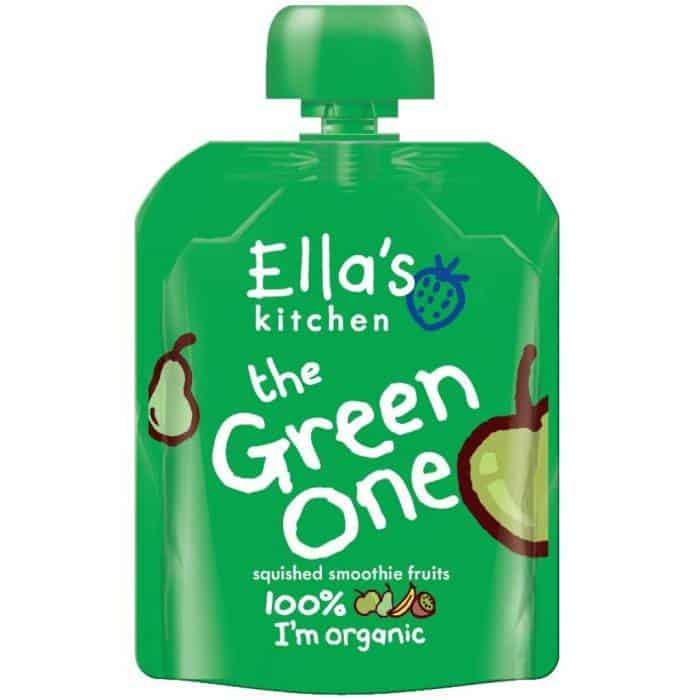 Sweet Joint Ellas Kitchen Organic Smoothie Fruit - The Green One 5 X 90 gr