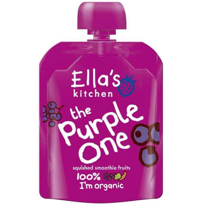 Sweet Joint Ellas Kitchen Organic Smoothie Fruit - The Purple One 5 X 90 gr