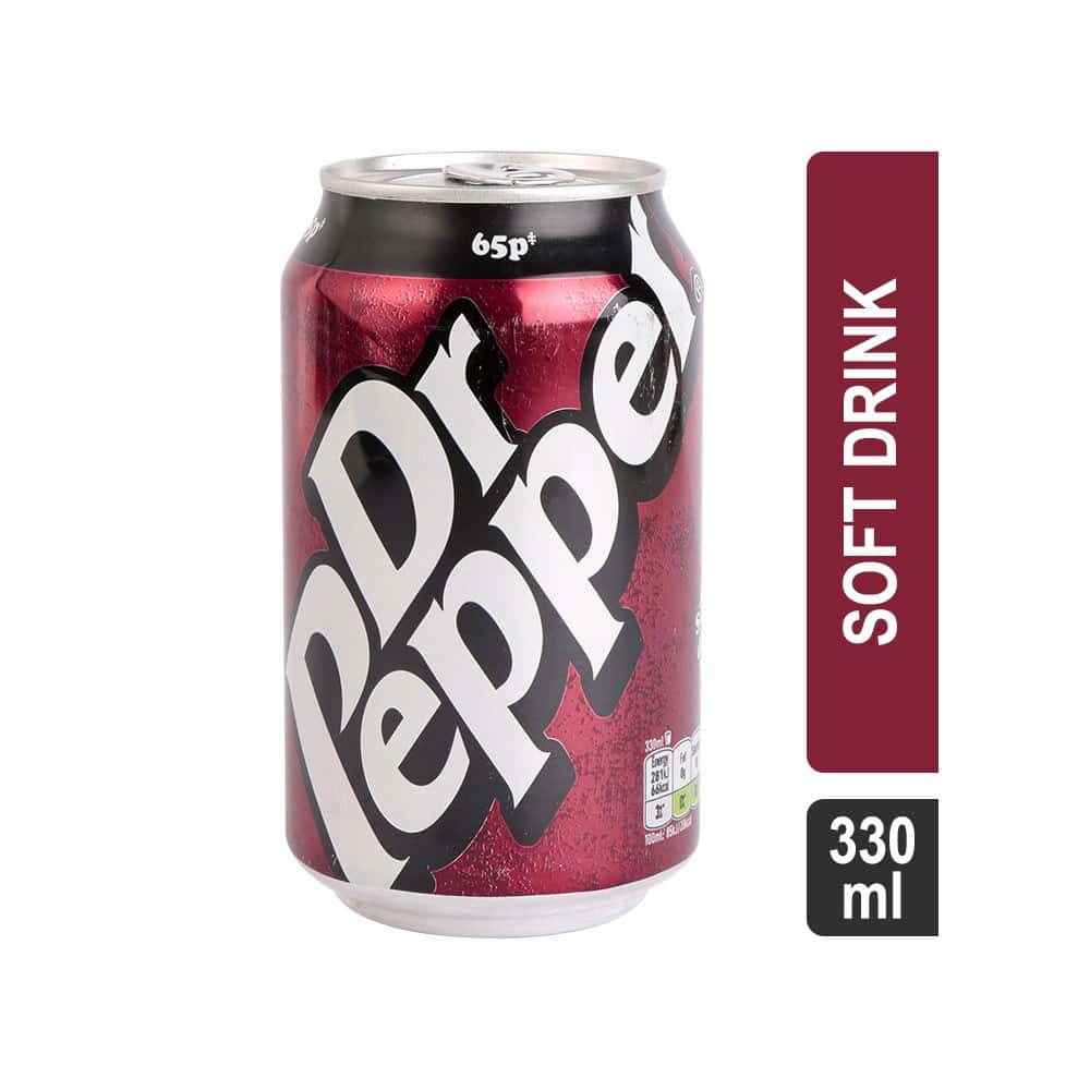 Dr Pepper UK Can 330 ML | Sweet Joint