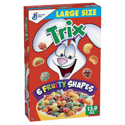 Gm Trix Cereal 6 Fruity Shapes 13.9 Oz – 394 gr