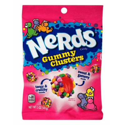 Nerds Gummy Clusters Rainbow 85g