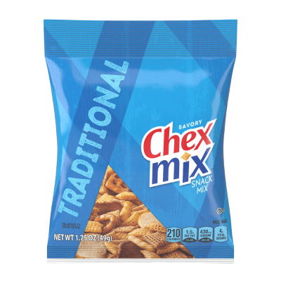 Chex Mix Snack Mix Single Serve Traditional 49 gr