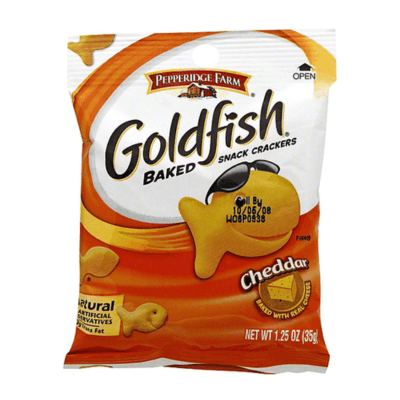 Goldfish Baked Snack Crackers Cheddar 1.25 oz 35g