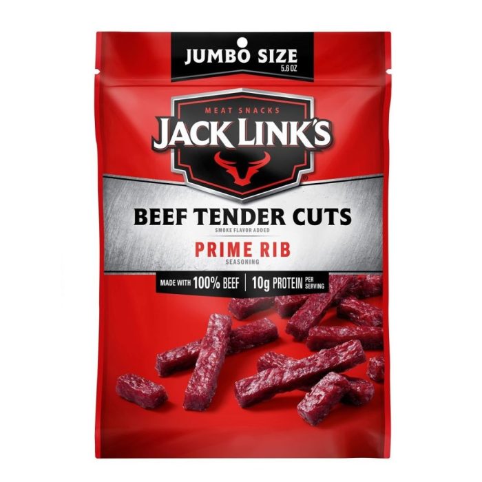 Jack Links Beef Tender Cut Prime Rib 74 Gr
