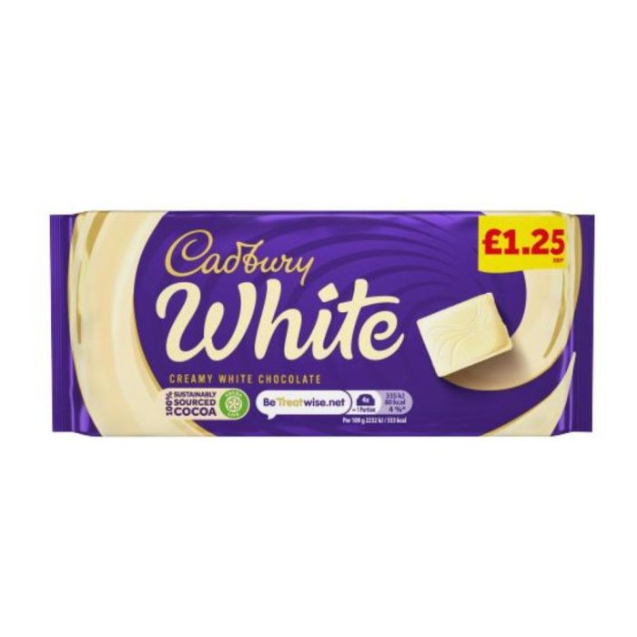 Cadburry Dairy Milk White