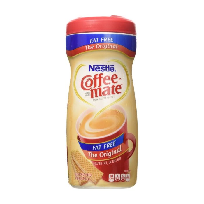 Nestle Coffee Mate O Fat Original 453.5G