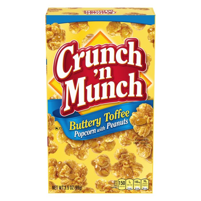 Sweet Joint Crunch N Munch Popcorn Toffee 283.4 gr