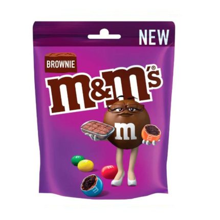 M&M's Chocolate Brownie Pouch 102g