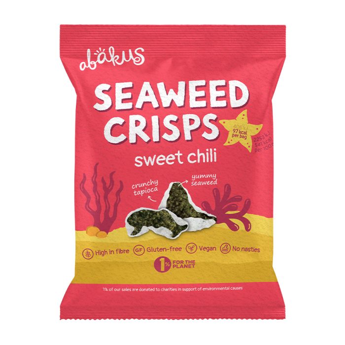 Sweet Joint Abakus Seaweed Crisps Sweet Chili 18 gr