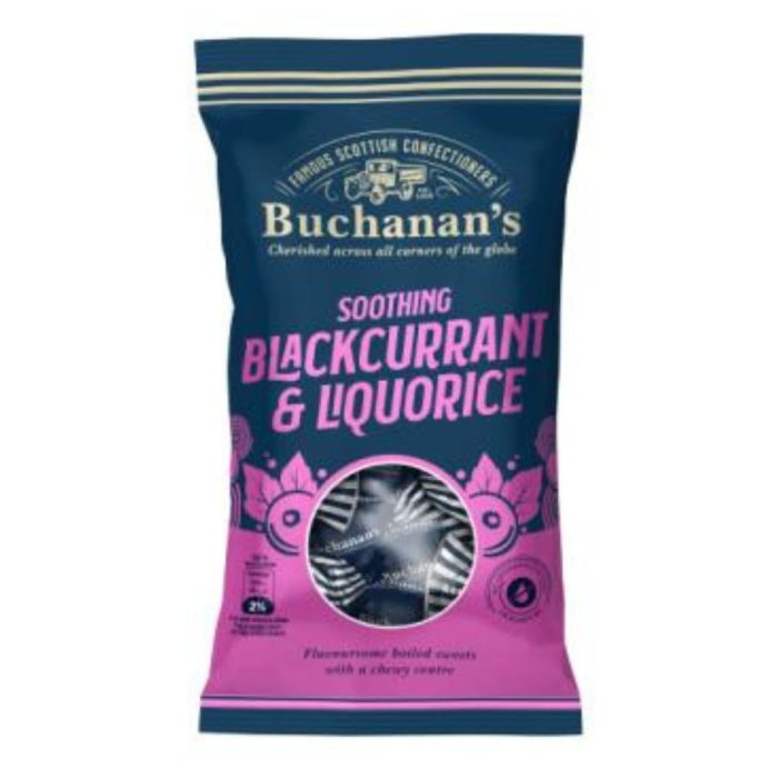 Buchanans Soothing Blackcurrant & Liquorice 140g