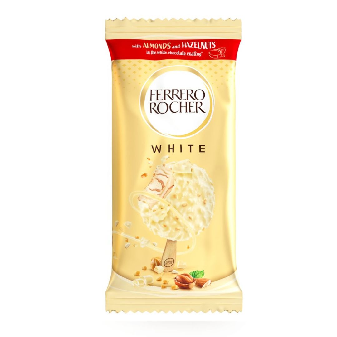 Ferrero Rocher White Ice Cream Stick 70 Ml | Sweet Joint