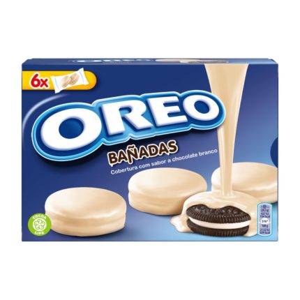 Oreo Banadas Biscuits White Chocolate 246gr (Italy)