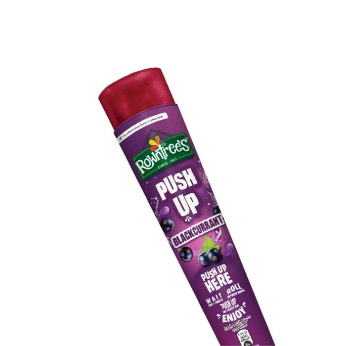 ROWNTREES BLACKCURRANT PUSH- UP 100ML