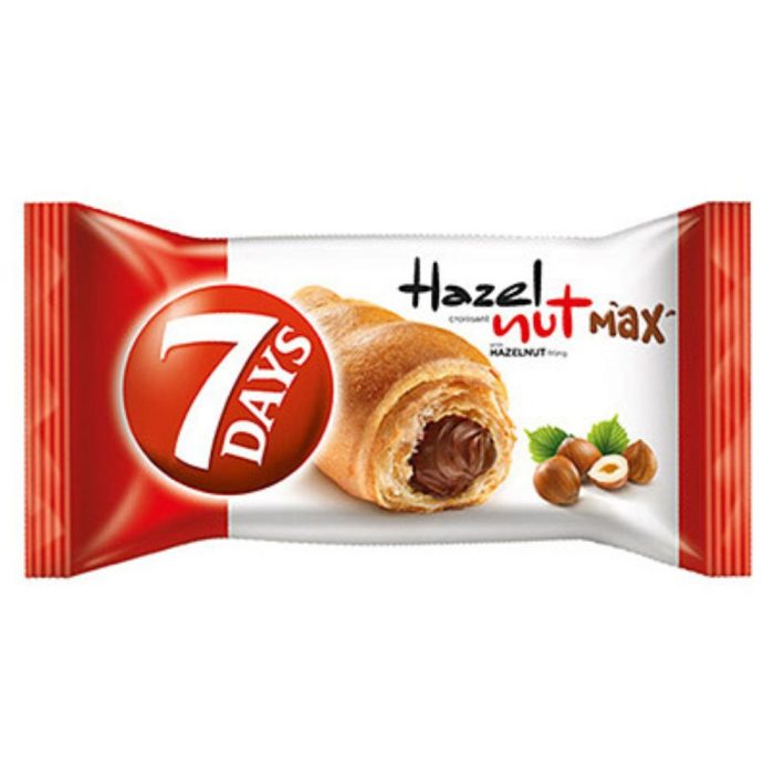 7day Croissant Hazelnut Max 92g