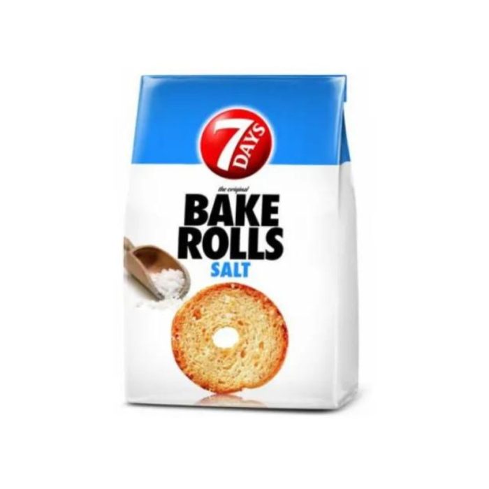 7days Bake Rolls Salt 80g