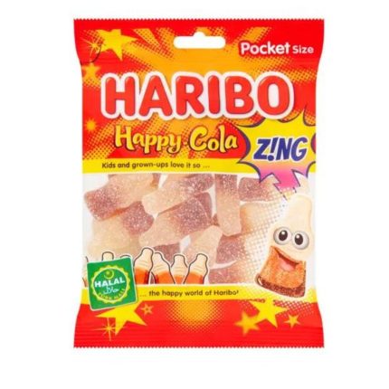 Haribo Happy Cola Halal Zing 100 gr